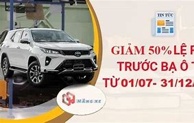 Giảm Phí Trước Bạ Ô Tô Nhập Khẩu