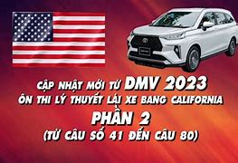 Sổ Tay Lý Thuyết Lái Xe California 2023