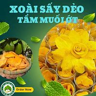 Xoài Sấy Dẻo Muối Ớt Đà Lạt